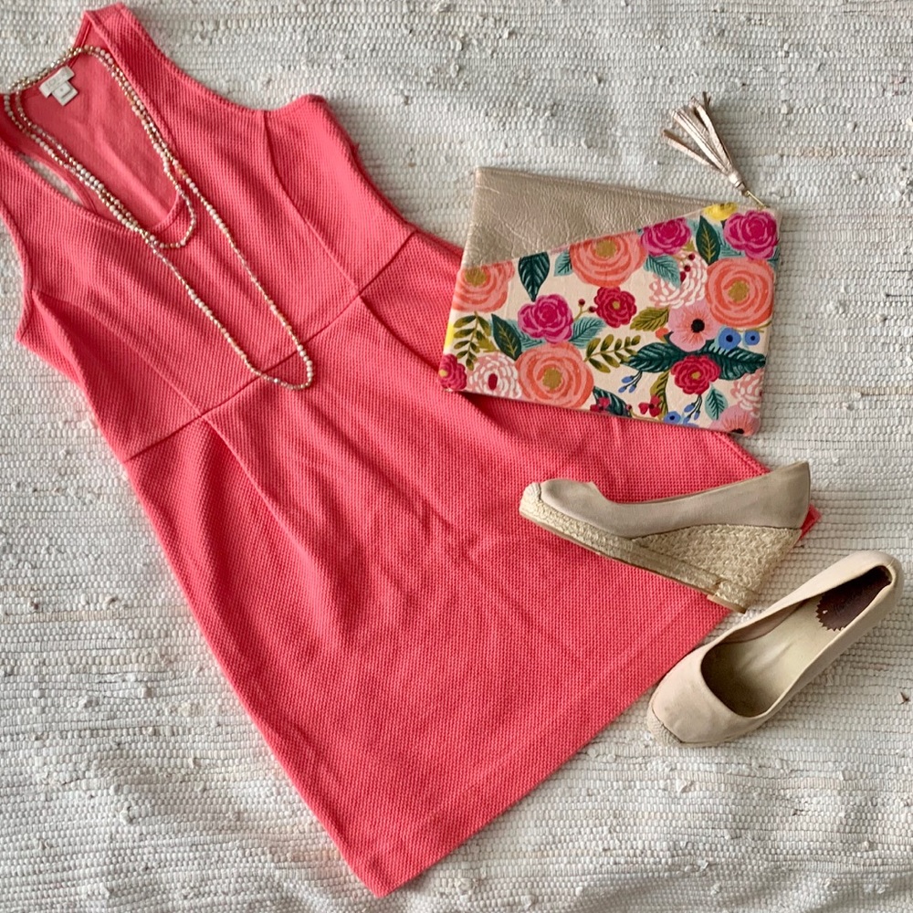 Size 8, Jcrew Knee Length, Racerback Dress